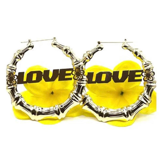 90mm Stainless Steel Hoop Earrings