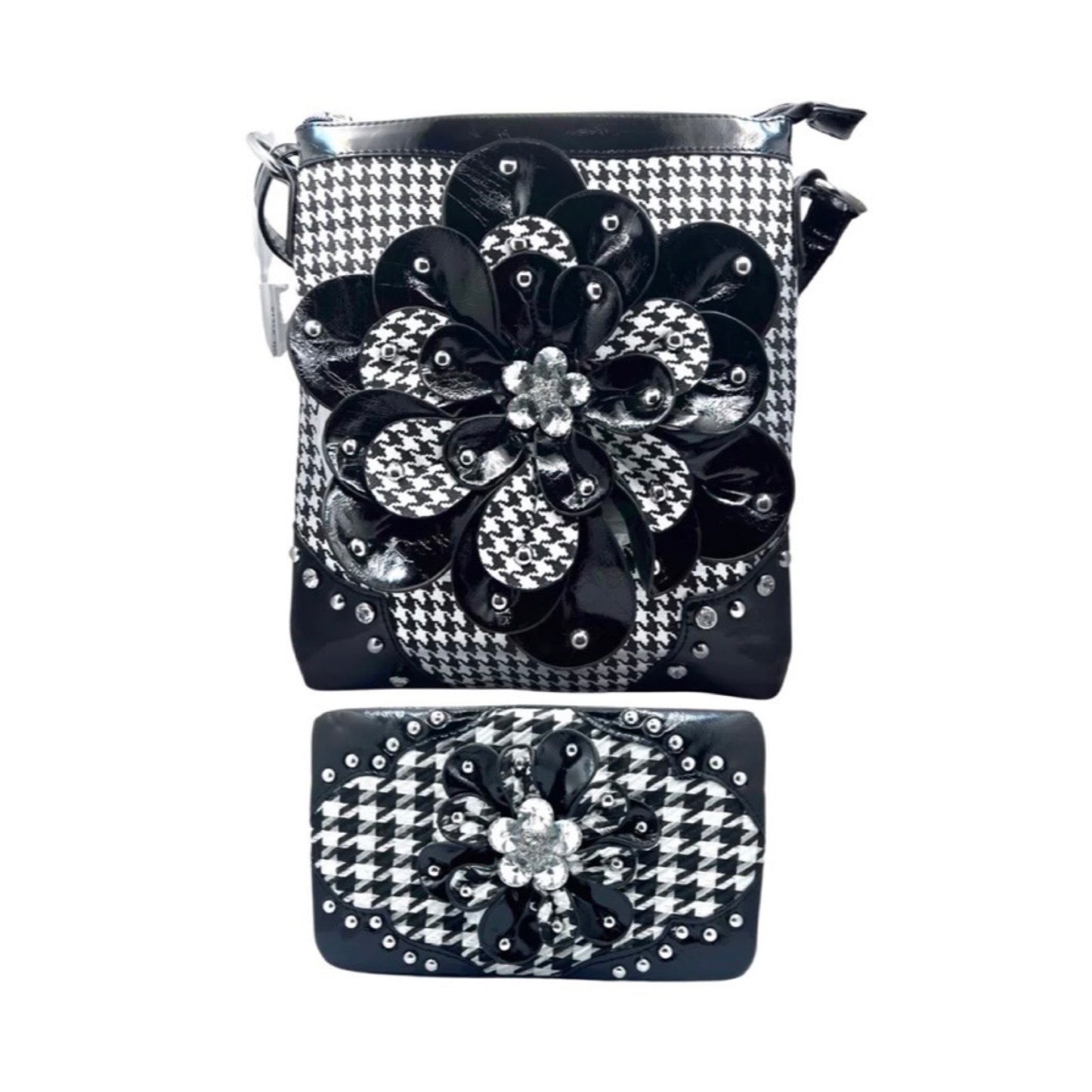 Crossbody Bag And Wallet Set
