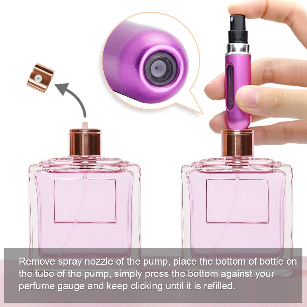 Mini Refillable Perfume Spray Pump