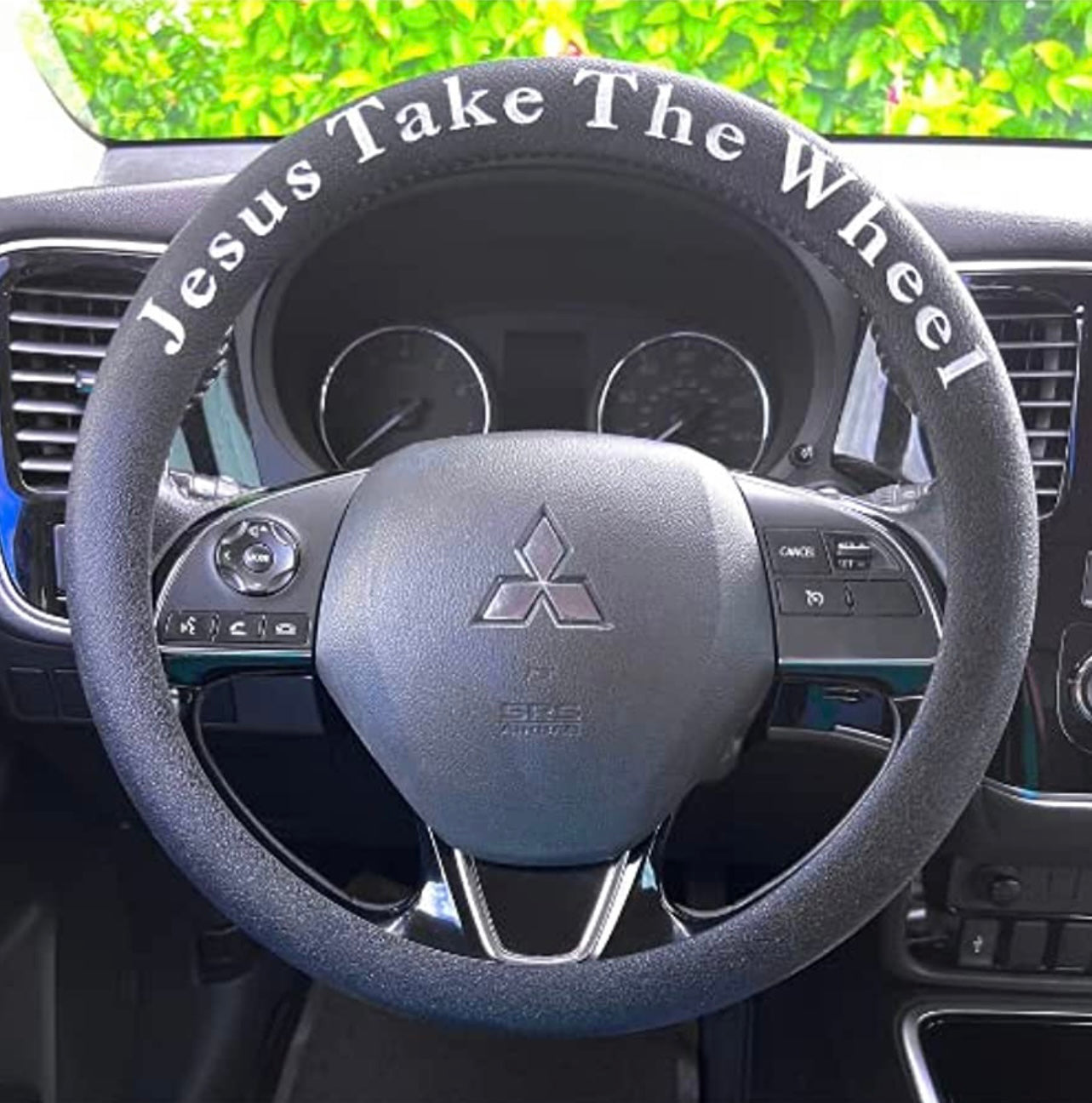 Jesus Take The Wheel Steering Wheel Cover