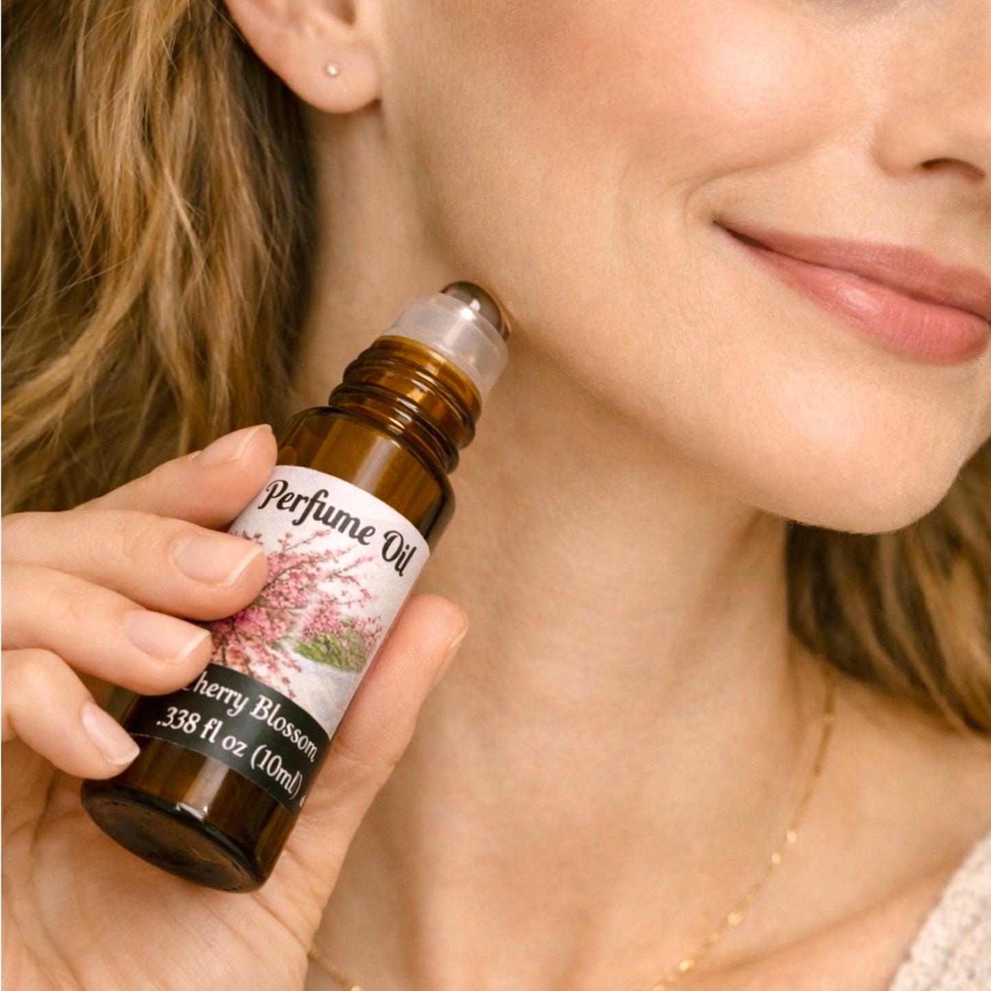 Japanese Cherry Blossom Perfume and Body Oil Set