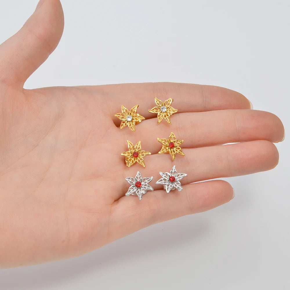 Mini Stud Earrings African for Women Girls 1.5CM