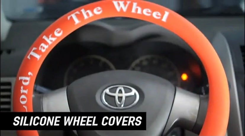 Lord/Jesus Take The Wheel Steering Wheel Cover car wheel cover Micronesia Fashion Boutique 